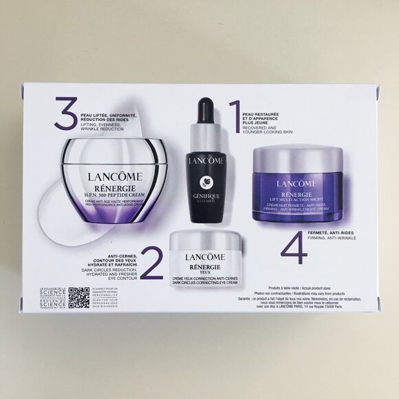 Lancome Rénergie x Génifique Skincare Bundle 4pc - Picture 2 of 8
